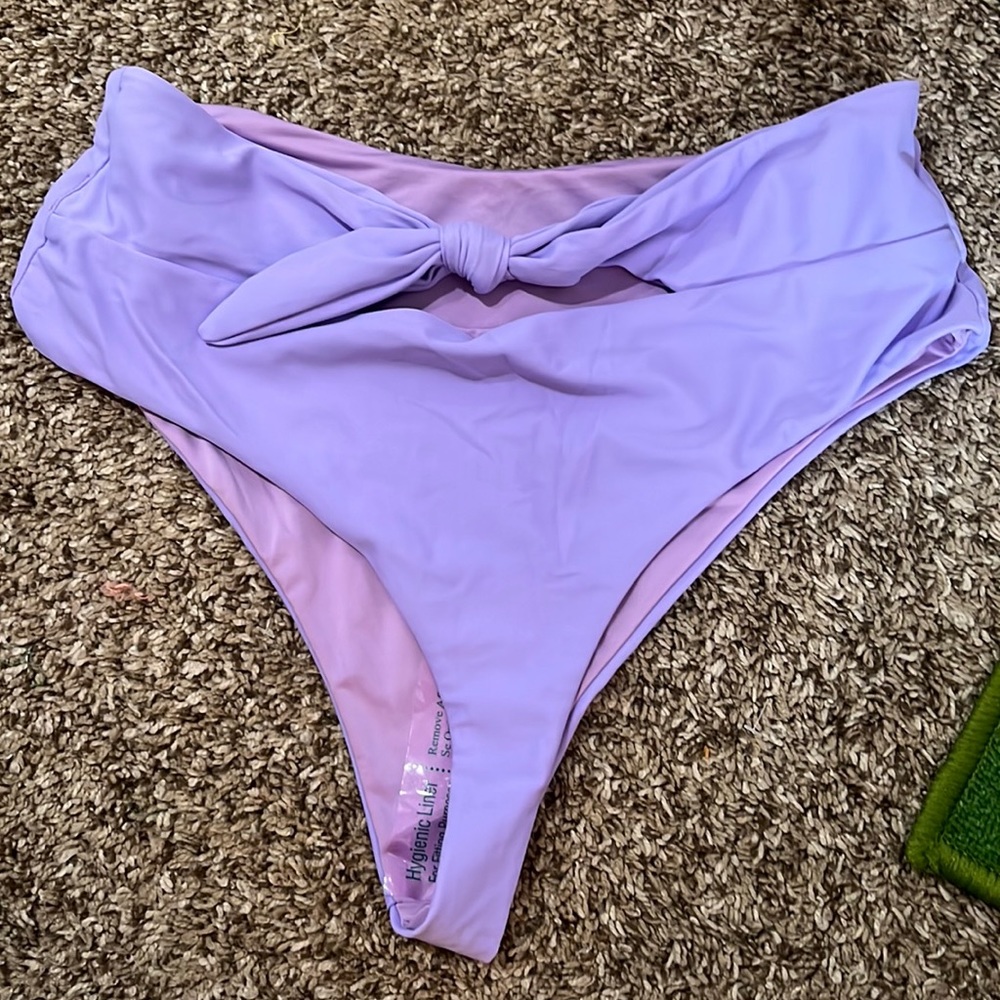 High Leg Bikini Bottoms